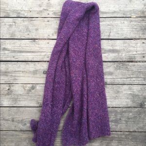 Cozy Purple Multi-colored Scarf